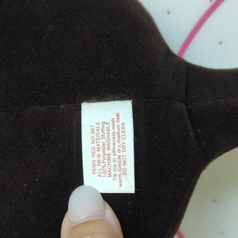 Vintage 1985 Tonka Pound Puppies Chocolate Brown *TEAR* - Picture 8 of 8